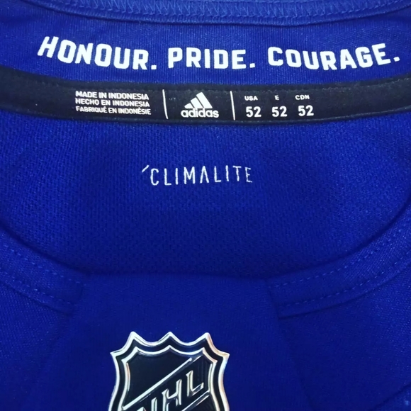 Size Adult 52 Adidas Josh Ho-Sang Toronto Maple Leafs Blue NHL Hockey Jersey - Picture 8 of 9